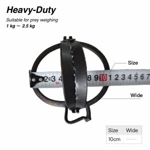 Professional Grade Predator & Foothold Trap - 10cm